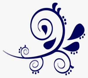 Vector Curve Flower - Designs For Chart Boundary