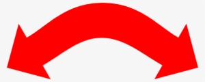 Arrows Red Free Stock Photo Illustration Of - Double Sided Curved Arrow