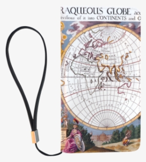 A New Map Of The Terraqueous Globe Men's Clutch Purse