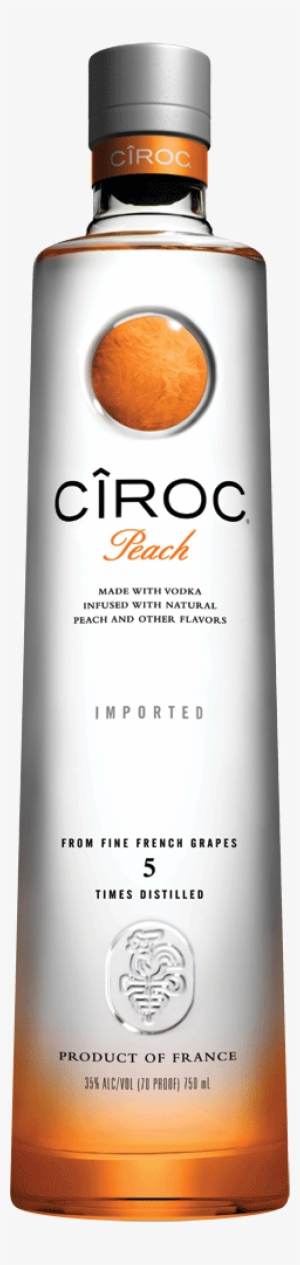 Zoom - Vodka Ciroc Peach Png