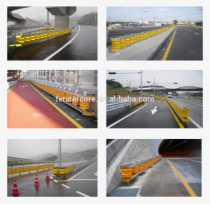 Curved Median Strip - Floor