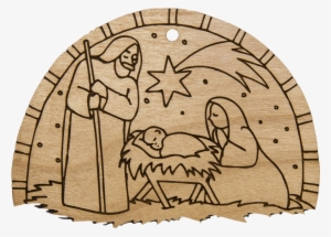 Creche De Noel Coloriage