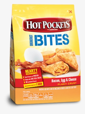 Hot Pockets Bacon Egg, & Cheese Breakfast Bites