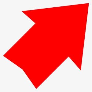 Red Arrow Up Right Clip Art At Clipart Library - Red Arrow No Png