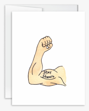 Stay Strong Card [product Type] - Paper
