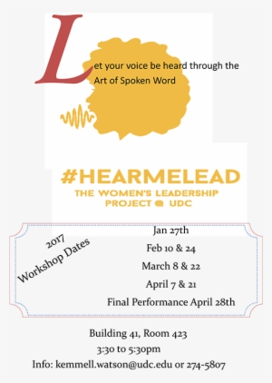 Hearmelead Flyer 1 - Poster