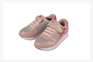 Kids' Sneakers, Pink Glitter - Walking Shoe