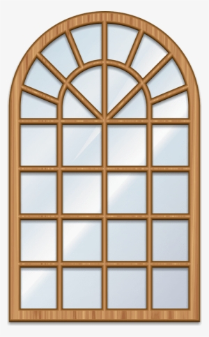 Window, Wood, Pane, Architecture Free - Arch Glass Window Png