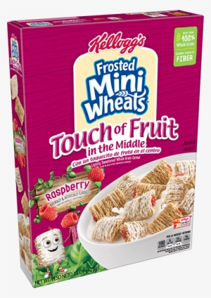 Kellogg's Frosted Mini-wheats Touch Of Fruit In The - Raspberry Filled Frosted Mini Wheats