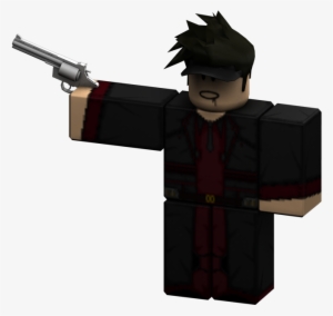 Rendered Revolver - Roblox Man With Gun
