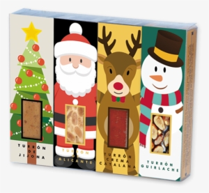 Pack Porciones De Turrón "set De Navidad" - Christmas Day