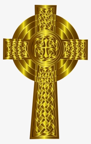 This Free Icons Png Design Of Golden Celtic Cross 6