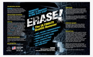 Caustic Replacement Graffiti Remover - Graffiti