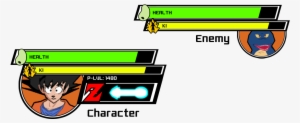 I Just Find The Design Of The Health And Ki Bars A - Dragon Ball Z Health Bar