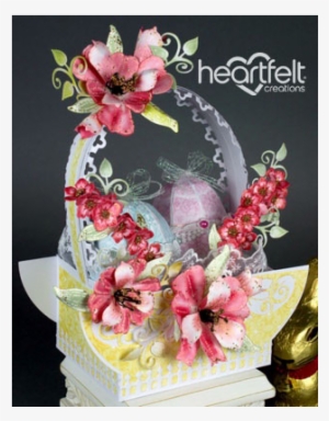 Easter Lily Basket - Heartfelt Creations - Molding Mat