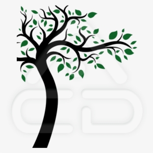 Luke And Lilly Floral,tree Design Vinyl Wall Sticker