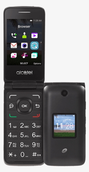 Alcatel Myflip™ - Alcatel Alcatel Go Flip,telus Prepaid Android Smartphone,