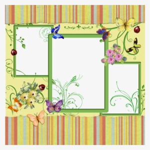 Scrapbook Background Page Yellow 1588667