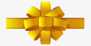 Yellow Ribbon Png Transparent Image - Ribbons Yellow Png