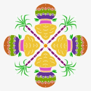 Pongal Sugarcane Png - Makar Sankranti