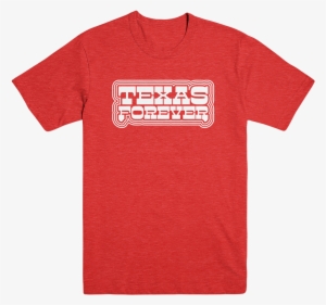 Redneck "texas Forever" - Balenciaga Red T Shirt Mens