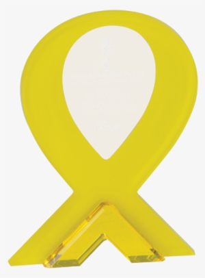 Awareness Acrylic Award - Yellow Quantity(1)