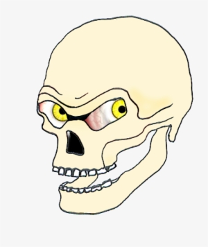 Evil Skulls With Eyes - Portable Network Graphics