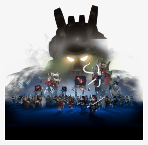 Vortechwithbadguys - Lego Dimensions Lord Vortech