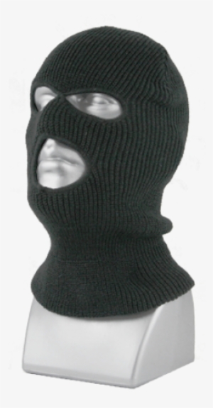 Acrylic Knit 3-hole Stretch Face Mask - Mask