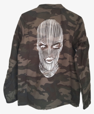 Camo Ski Mask Windbreaker - Woodland Camo Ski Mask Camouflage Gear By Bogo Brands