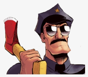 Axe Cop - Style - Cop - Of All Of The Characters In - Axe Cop