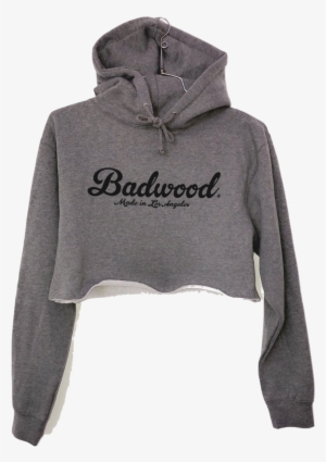 Ski Mask Cropped Hoodie In Gray - Cropped Hoodie Png