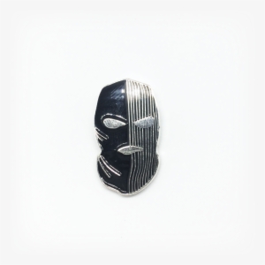 Image Of Ski Mask Pin - Emblem