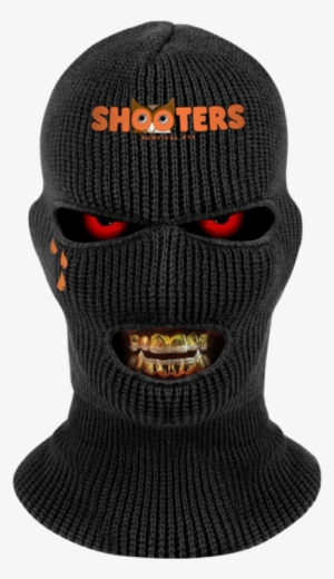 Shooters Skimask Grillz Goldteeth - Rothco 'wintuck'' Black 3-hole Face Mask