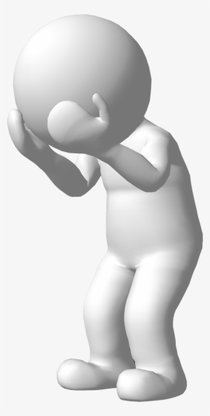 Man-crying - 3d Man Crying