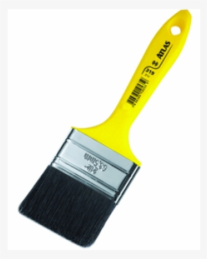 Trincha F 2.1/2 Cabo Amarela Cerda Preta Atlas Pt/12