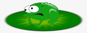 Squib, Frog, Amphibian, Animal, Eyes, Scared, Green - Sad Frog Clip Art