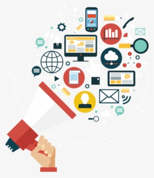 Digital-marketing - Digital Marketing Vector Png