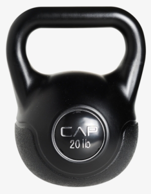 Kettlebell Png Transparent Image - Cap Barbell Workouts Vinyl Kettlebell Black 5 Lb