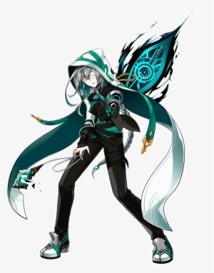 1boy Absurdres Ainchase Ishmael Bandage Braid Chains - Elsword Ain Wanderer