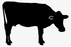 Cow Silhouette Images At Getdrawings - Cattle