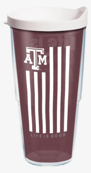 Texas A& M Flag Tervis Tumbler With Lid,