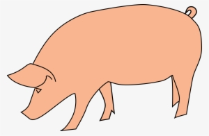 Pig Silhouette Png Download