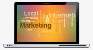 Online Marketing Laptop Png