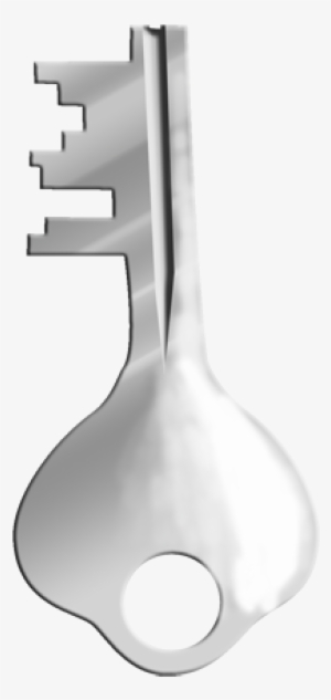 Silver Metal Key - Portable Network Graphics