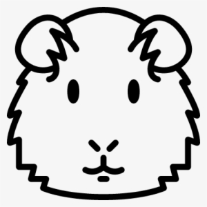 Guinea Pig Heag ⋆ Free Vectors, Logos, Icons And Photos - Guinea Pig Face Outline