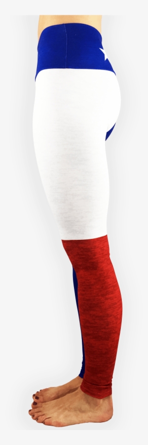 Texas Flag Yoga Pants Texleta Active Wear - Yoga Pants