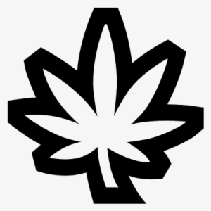 Black Pot Leaf Png - Drogue Icone Png