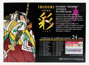 “irodori” Antique Watercolor Set Of - Holbein Irodori Antique Artist Watercolours, 12 Paint