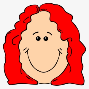Cartoon Red Head Girl